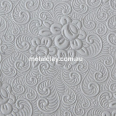 Texture Tile - Roses and Swirls Fine Line